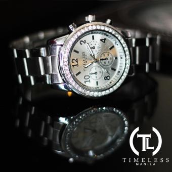 Timeless Manila Charlotte Chrono Crystal Watch (Silver) With Free Slim LED (Navy Blue) April 2018 - 3 Timeless Manila Charlotte Chrono Crystal Watch (Silver) with free Slim LED (Navy Blue) - 3