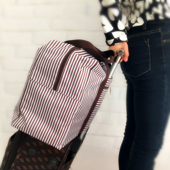 Travel Weekender Tote Bag Large Capacity Luggage Foldable Waterproof S0514a Coffee April 2018 - 3 Travel weekender tote bag large capacity luggage foldable waterproof S0514a coffee - 3
