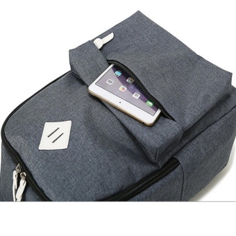Unisex Oxford Recreational Canvas Laptop Backpack 18Inch,Water-Resistant Durable Travel Bag Hiking Knapsack RucksackBackpack School College Student Shoulder Back Pack For 14-18 InchesLaptop Notebook - Intl April 2018 - 5 Unisex Oxford Recreational canvas Laptop Backpack 18Inch,Water-Resistant Durable Travel Bag Hiking Knapsack RucksackBackpack School College Student Shoulder Back Pack For 14-18 InchesLaptop Notebook - intl - 5