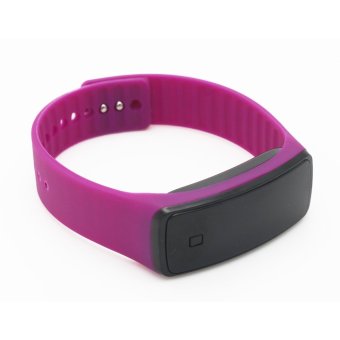 Unisex Purple Jelly Silicone Strap Digital LED Sports Wrist Watch July 2018 - 3 Unisex Purple Jelly Silicone Strap Digital LED Sports Wrist Watch - 3