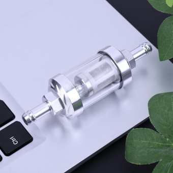 Universal 8mm CNC Gas Fuel Oil Filter For Motocross ATV DirtBike(Silver) - Intl June 2018 - 5 Universal 8mm CNC Gas Fuel Oil Filter for Motocross ATV DirtBike(Silver) - intl - 5