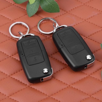 Universal Car Alarm System With Flip Key Remote Control Central Door Lock - Intl June 2018 - 4 Universal Car Alarm System with Flip Key Remote Control Central Door Lock - intl - 4