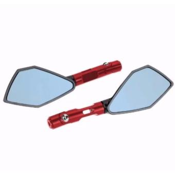 Universal CNC Aluminium Rearview Side Mirror(Red) May 2018 - 3 Universal CNC Aluminium Rearview Side Mirror(Red) - 3