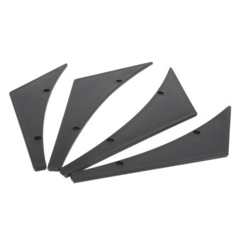 Universal Fit Front Bumper Lip Splitter Fins Body Spoiler CanardsValence - Intl June 2018 - 5 Universal Fit Front Bumper Lip Splitter Fins Body Spoiler CanardsValence - intl - 5