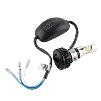 Universal Motorcycle 9V-18V LED Headlight High/Low Beam Front LightBulb Lamp 3500lm 3 LEDs - Intl July 2018 - 4 Universal Motorcycle 9V-18V LED Headlight High/Low Beam Front LightBulb Lamp 3500lm 3 LEDs - intl - 4