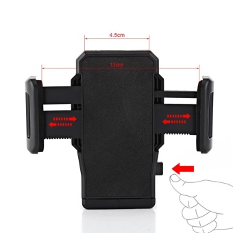 Universal Motorcycle Bike Scooter Handlebar Mount Stand Holder ForMobile Phone IPhone - Intl June 2018 - 5 Universal Motorcycle Bike Scooter Handlebar Mount Stand Holder ForMobile Phone iPhone - intl - 5