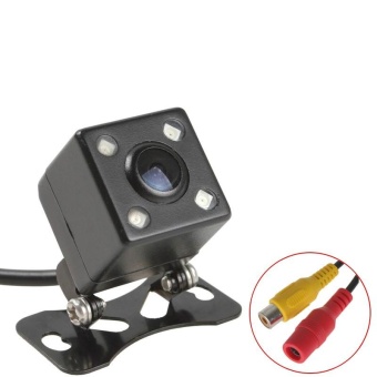 Universal Waterproof Rear View Camera Wide Angle Car Back Reverse Camera CCD 4 LED Light Night Vision Parking Assistance Camera - Intl July 2018 - 4 Universal Waterproof Rear View Camera Wide Angle Car Back Reverse Camera CCD 4 LED Light Night Vision Parking Assistance Camera - intl - 4