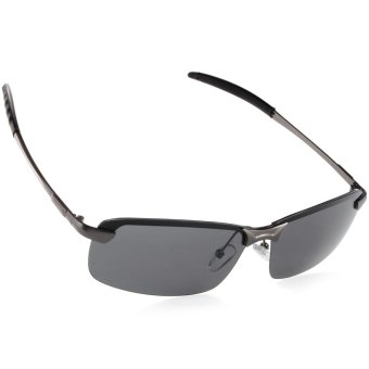UV400 Polarized Glasses Outdoor Sports Driving Sunglasses Black+Grey Frame OS387-SZ June 2018 - 2 UV400 Polarized Glasses Outdoor Sports Driving Sunglasses Black+Grey Frame OS387-SZ - 2