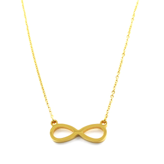 Venice Jewelry Gold Infinity Necklace And Earrings Jewelry Set (18k Gold Plated) June 2018 - 2 Venice Jewelry Gold Infinity Necklace and Earrings Jewelry Set (18k Gold Plated) - 2