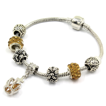 Venice Jewelry Royal's Crown Charm Bracelet ( Golden Brown) June 2018 - 2 Venice Jewelry Royal's Crown Charm Bracelet ( Golden Brown) - 2