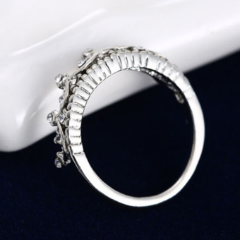 Women Jewelry Gift Silver Tone Crystal Rhinestone Queen Crown RingSize 5 6 7 8 - Intl June 2018 - 3 Women Jewelry Gift Silver Tone Crystal Rhinestone Queen Crown RingSize 5 6 7 8 - intl - 3