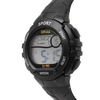 Xinjia Kid's Digital Pastel Waterproof Sport Watch Plastic Strap XJ-863 With FREE Alkaline Battery April 2018 - 2 Xinjia Kid's Digital Pastel Waterproof Sport Watch Plastic Strap XJ-863 with FREE Alkaline Battery - 2