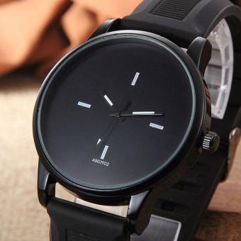 YBC 1 Pair Couple Simple Watch Big Dial Quartz Casual Wristwatch - Intl June 2018 - 4 YBC 1 Pair Couple Simple Watch Big Dial Quartz Casual Wristwatch - intl - 4