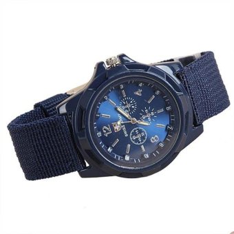 YBC Men Sports Leisure Classic Design Quartz Nylon Band Swiss Army Watch - Intl April 2018 - 5 YBC Men Sports Leisure Classic Design Quartz Nylon Band Swiss Army Watch - intl - 5