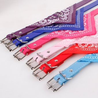 Yika Pet Dog Puppy Cat Neck Scarf Bandana PU Leather CollarNeckerchief Cute Necktie(Size:XXL) - Intl June 2018 - 3 Yika Pet Dog Puppy Cat Neck Scarf Bandana PU Leather CollarNeckerchief Cute Necktie(Size:XXL) - intl - 3