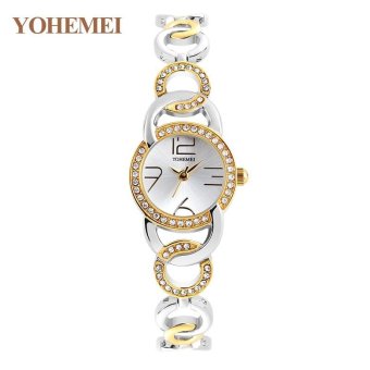 YOHEMEI New Fashion Ladies Watch Watches Luxury Top Brand ElegantWristwatches For Women Rhinestone Quartz Watch 0192 - Gold - Intl June 2018 - 3 YOHEMEI New Fashion Ladies Watch Watches Luxury Top Brand ElegantWristwatches for Women Rhinestone Quartz Watch 0192 - Gold - intl - 3