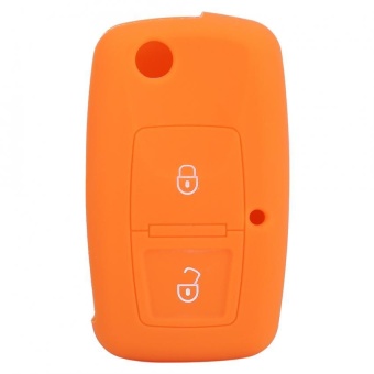 YOSOO Silicone Car Remote Key Case 2 Buttons For Volkswagen VW BoraTouran Cady Orange - Intl June 2018 - 5 YOSOO Silicone Car Remote Key Case 2 Buttons for Volkswagen VW BoraTouran Cady Orange - intl - 5