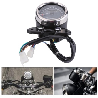 YOSOO Universal Motorcycle Odometer Speedometer Gear DigitalDisplay 9.5cm Mounting Hole - Intl June 2018 - 3 YOSOO Universal Motorcycle Odometer Speedometer Gear DigitalDisplay 9.5cm Mounting Hole - intl - 3