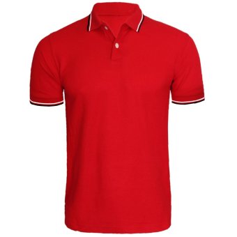 Winner Polo Shirt Combi (Red) | Lazada PH